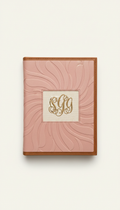 Rosy pink personalized journal